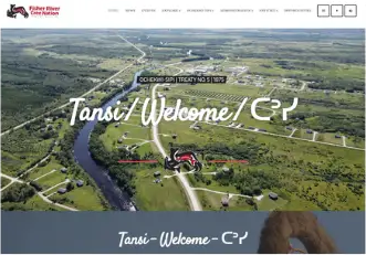 Fisher River Cree Nation website homepage